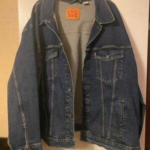 Levi's Men's Dark Blue Denim Jacket